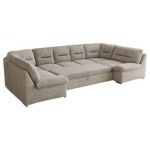 Narożnik COMODO U - uniwersalny - beżowy, struktura