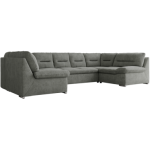 Narożnik COMODO U - uniwersalny - szary, struktura