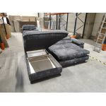 Narożnik PETER L - Tilia 90 - szary - OUTLETU