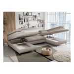 Narożnik PEDRO U - uniwersalny - beżowy, struktura