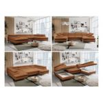 Narożnik PEDRO U - uniwersalny - pomarańczowy, struktura