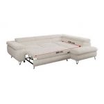 Narożnik PEDRO L - strona prawa - beżowy, sztruks