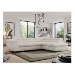 Narożnik PEDRO L - strona prawa - beżowy, sztruks