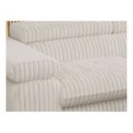 Narożnik PEDRO L - strona prawa - beżowy, sztruks