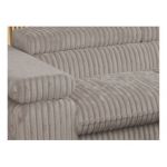 Narożnik PEDRO L - strona lewa - jasnobrązowy, sztruks