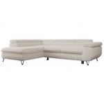 Narożnik PEDRO L - strona lewa - beżowy, sztruks