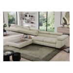 Narożnik PEDRO L - strona lewa - beżowy, welwet