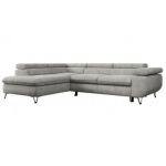 Narożnik PEDRO L - strona lewa - jasnoszary, struktura