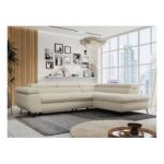 Narożnik PETER L - strona prawa - beżowy, boucle