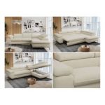 Narożnik PETER L - strona prawa - beżowy, boucle