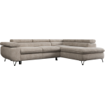 Narożnik PETER L - strona prawa - beżowy, struktura