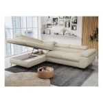 Narożnik PETER L - strona lewa - beżowy, boucle