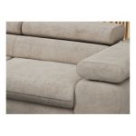 Narożnik PETER L - strona lewa - beżowy, struktura