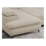 Narożnik PETER U - uniwersalny - beżowy, boucle