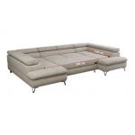 Narożnik PETER U - uniwersalny - beżowy, struktura