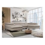 Narożnik PETER U - uniwersalny - beżowy, struktura