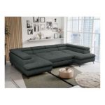 Narożnik PETER U - uniwersalny - ciemnoszary, struktura