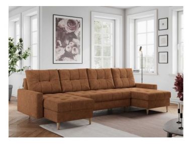 Narożnik ASTRA U - uniwersalny - pomarańczowy, struktura