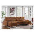 Narożnik ASTRA U - uniwersalny - pomarańczowy, struktura