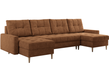 Narożnik ASTRA U - uniwersalny - pomarańczowy, struktura