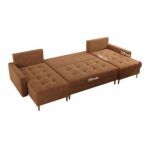 Narożnik ASTRA U - uniwersalny - pomarańczowy, struktura