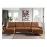 Narożnik ASTRA U - uniwersalny - pomarańczowy, struktura