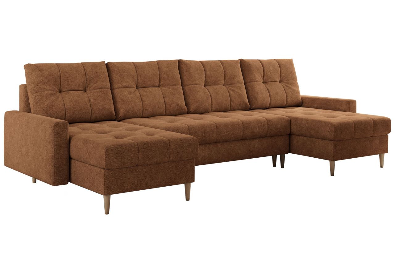 Narożnik ASTRA U - uniwersalny - pomarańczowy, struktura