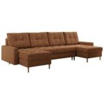 Narożnik ASTRA U - uniwersalny - pomarańczowy, struktura