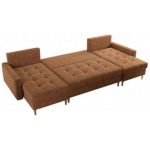 Narożnik ASTRA U - uniwersalny - pomarańczowy, struktura