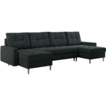 Narożnik ASTRA U - uniwersalny - ciemnoszary, struktura