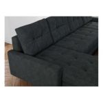 Narożnik ASTRA U - uniwersalny - ciemnoszary, struktura