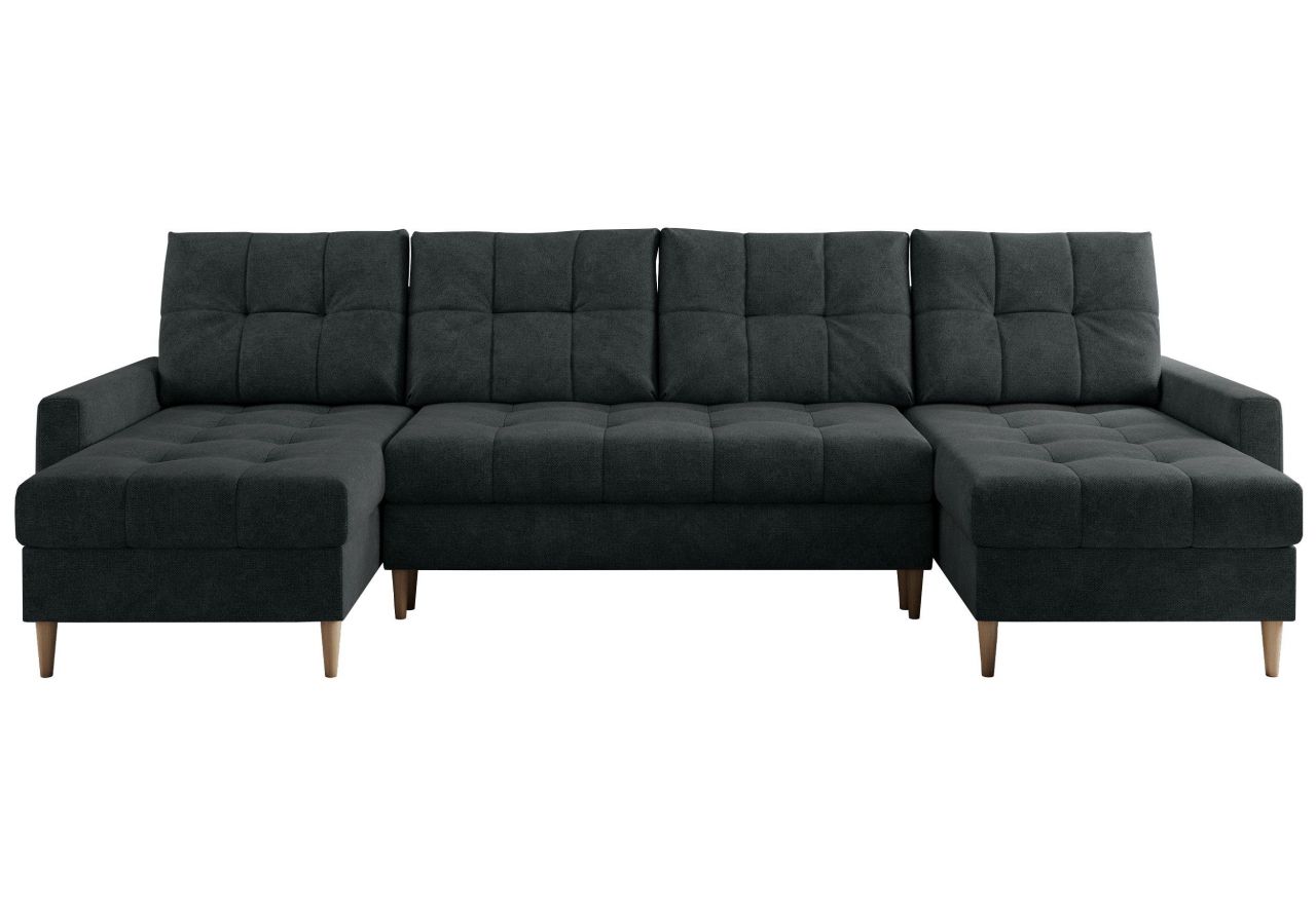 Narożnik ASTRA U - uniwersalny - ciemnoszary, struktura