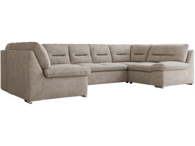 Narożnik MORBIDO U - uniwersalny - beżowy, struktura