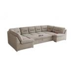 Narożnik MORBIDO U - uniwersalny - beżowy, struktura