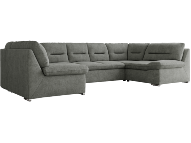 Narożnik MORBIDO U - uniwersalny - szary, struktura