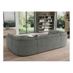 Narożnik MORBIDO U - uniwersalny - szary, struktura