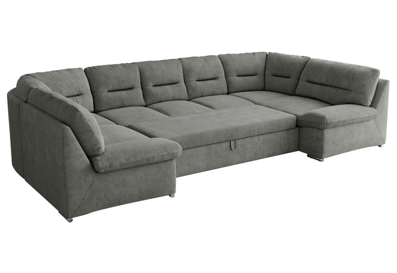 Narożnik MORBIDO U - uniwersalny - szary, struktura