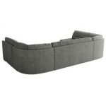 Narożnik MORBIDO U - uniwersalny - szary, struktura