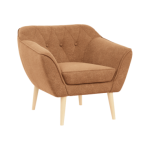 Fotel PIRS - pomarańczowy, struktura