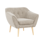 Fotel PIRS - beżowy, struktura