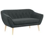 Sofa PIRS 2 - ciemnoszary, struktura