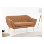 Sofa PIRS 2 - pomarańczowy, struktura