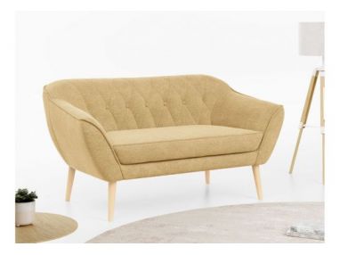 Sofa PIRS 2 - musztardowy, struktura