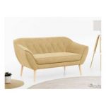 Sofa PIRS 2 - musztardowy, struktura