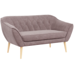 Sofa PIRS 2 - różowy, struktura