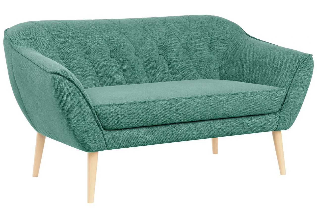 Sofa PIRS 2 - ciemnozielony, struktura