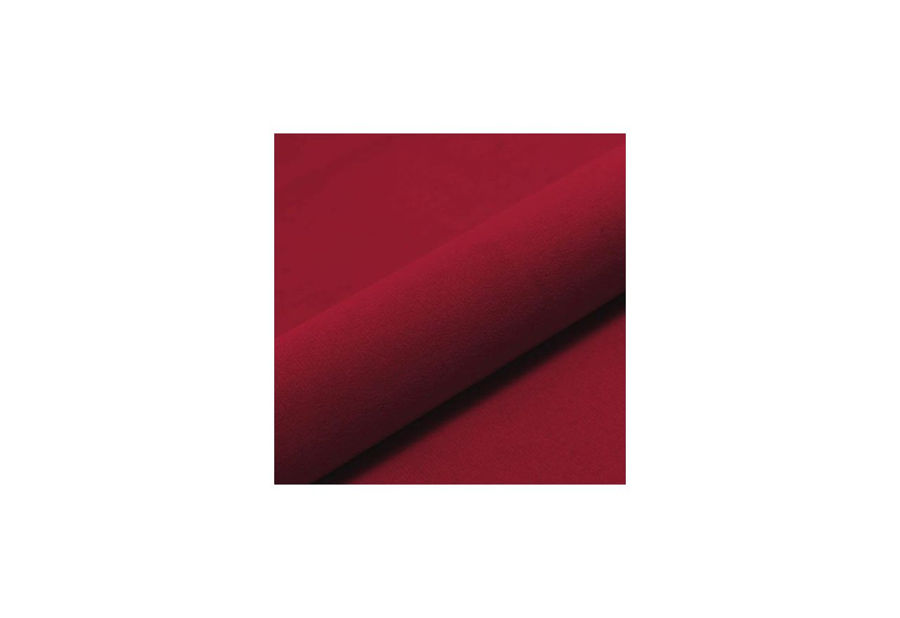 Sofa PIRS 3 - czerwony, welwet