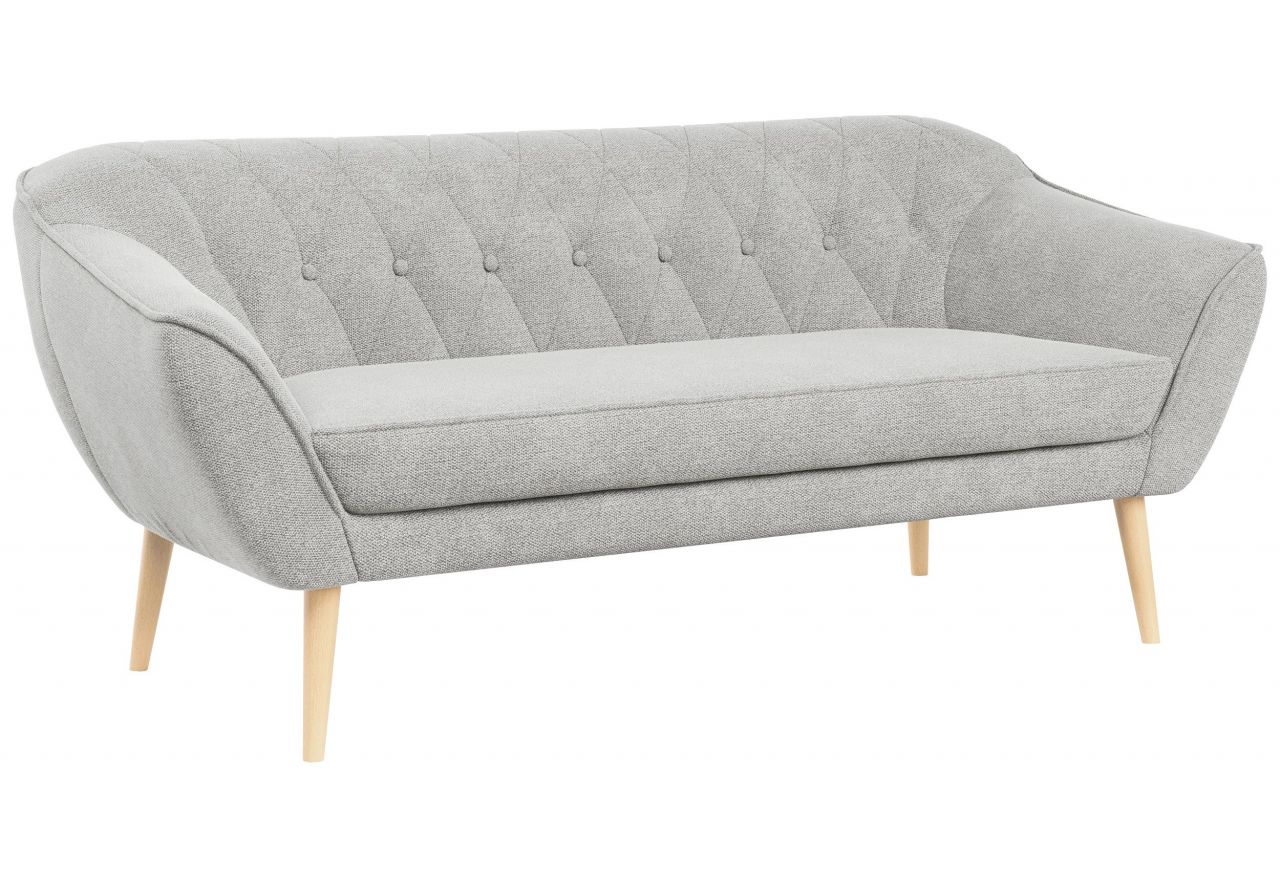 Sofa PIRS 3 - jasnoszary, struktura