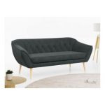 Sofa PIRS 3 - ciemnoszary, struktura