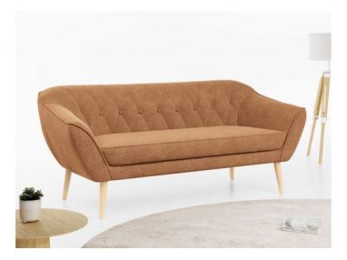 Sofa PIRS 3 - pomarańczowy, struktura
